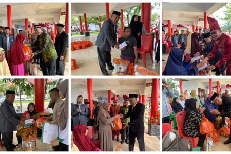 Peringati HAB Kemenag ke 77, Baznas Kolaka Bagikan Bantuan pada Mustahik dan Penyandang Disabilitas