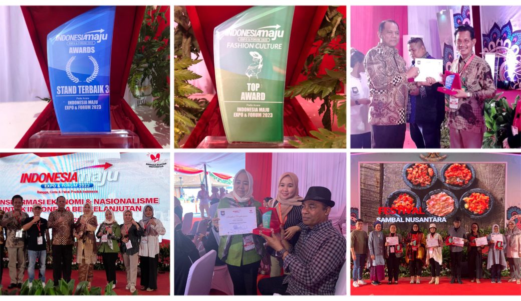 Pemkot Kendari Raih Dua Penghargaan di Indonesia Maju Expo and Forum 2023