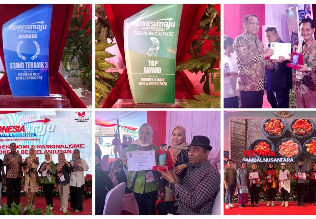 Pemkot Kendari Raih Dua Penghargaan di Indonesia Maju Expo and Forum 2023