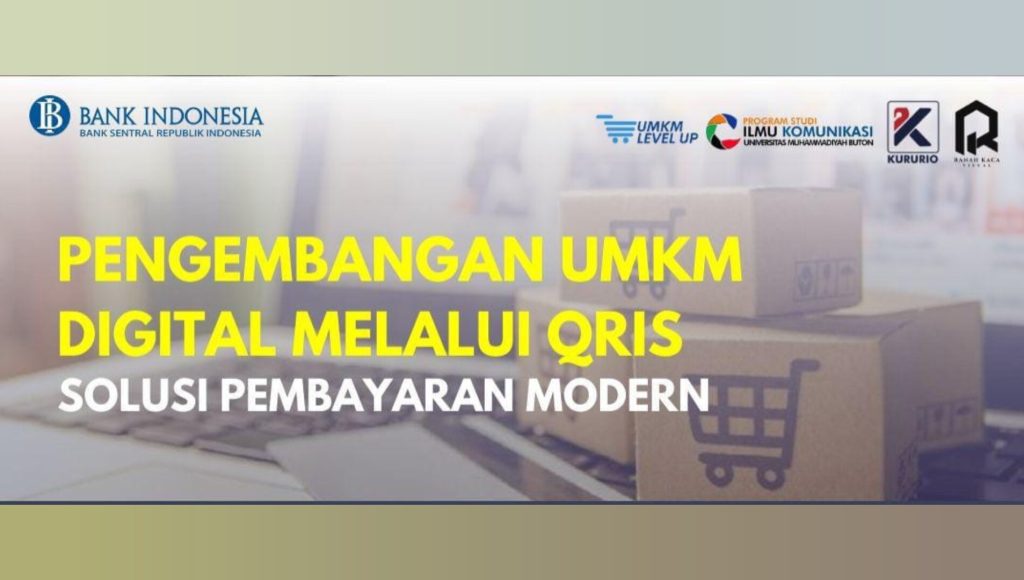Kolaborasi dengan Kururio, BI Sultra Kenalkan QRIS pada UMKM di Baubau