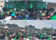 Kampanye Akbar PPP dan ASR Dipadati Ribuan Warga Kendari