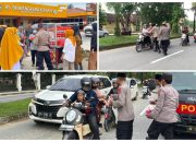 Tiga Satker Polda Sultra Berbagi Kebahagiaan dengan Masyarakat di Bulan Ramadhan