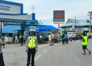 Urai Kemacetan, Satgas&nbsp; Kamseltibcarlantas Laksanakan Pengaturan Lalulintas