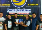 Serius Bidik Wali Kota Kendari, Yudhianto Mahardika Resmi Daftar di Partai Nasdem