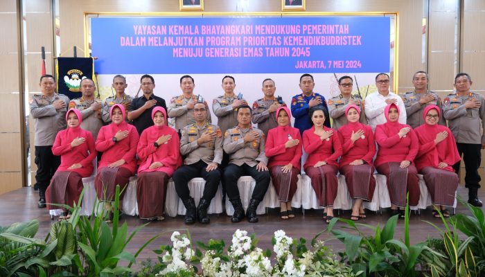 Momen HUT ke 44, Yayasan Kemala Bhayangkari Dukung Pemerintah Menuju Generasi Emas 2045