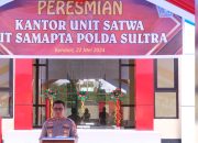 Kapolda Sultra Resmikan Kantor Unit Satwa