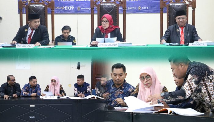 DKPP Periksa Ketua dan Anggota KPU Buton