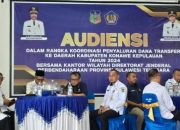 Audiensi dengan DJPb Sultra, Bupati Konkep: Kelola Anggaran dengan Baik