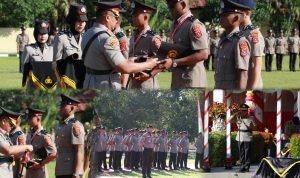 Lantik 242 Bintara Muda, Kapolda Sultra: Beri Dedikasi Terbaik pada Polri