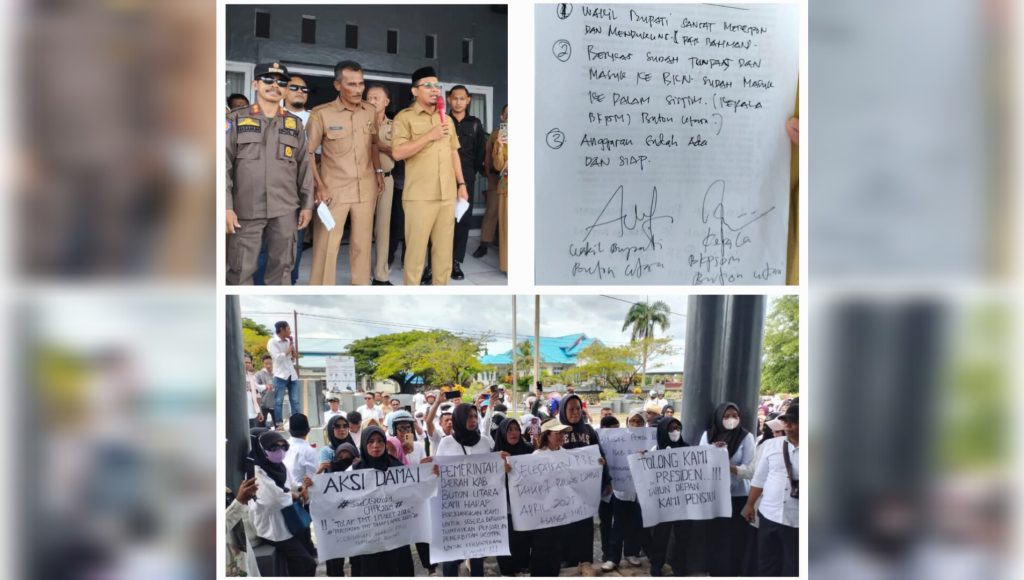 Respon Cepat Pemda Butur Tanggapi Aksi Damai CASN dan CPPPK