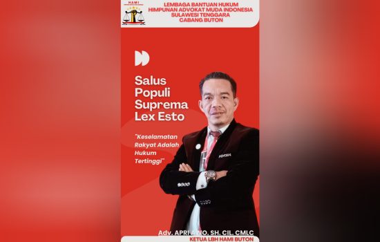 LBH HAMI Cabang Buton: Jika Abaikan Rakyat, Hukum Menanti