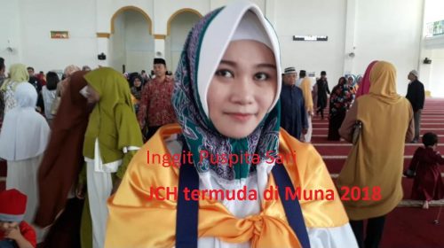 Inggit Puspita Sari 22 Tahun, Usia Termuda Jemaah Calon Haji Muna