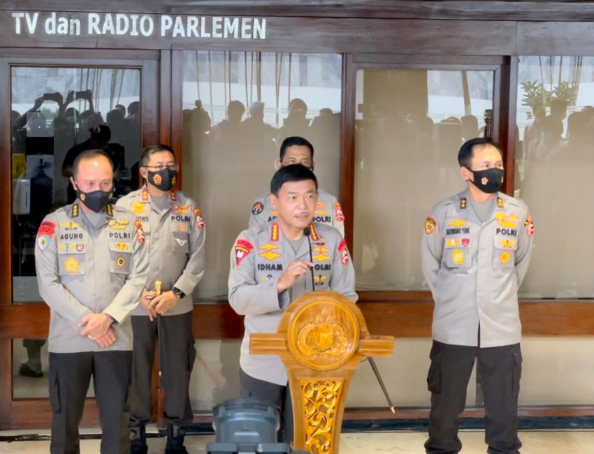 Kapolri Pastikan Komjen Sigit Dikawal Lintas Angkatan Saat Fit and Proper Test