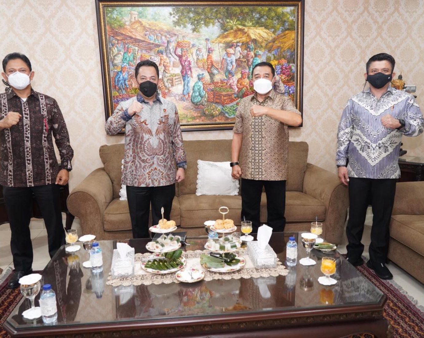 Minta Doa Restu, Komjen Listyo Sigit Silaturahmi ke Mantan Kapolri