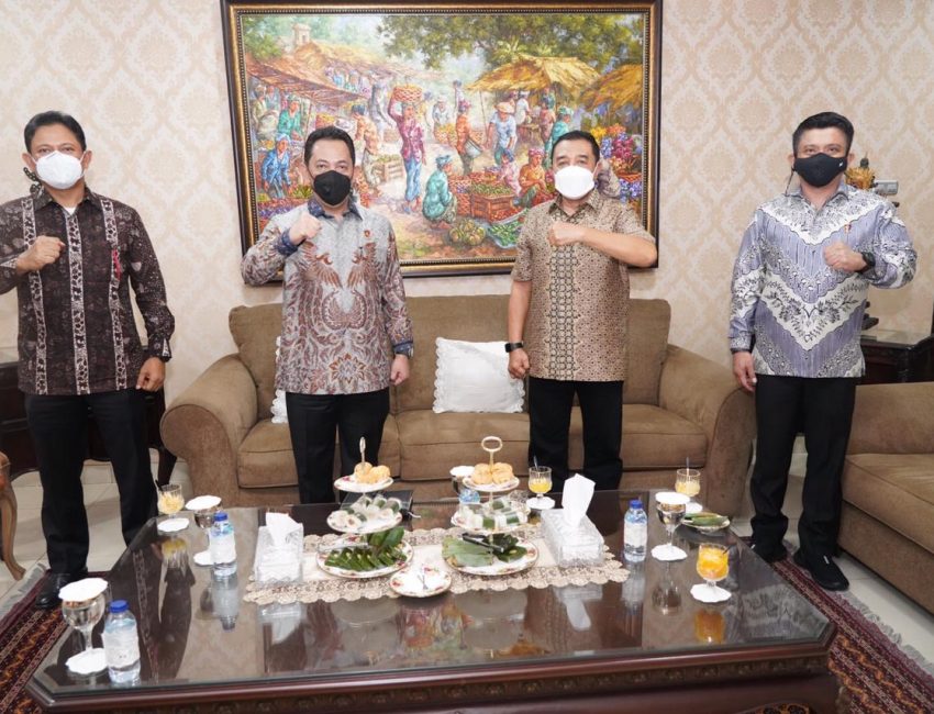 Minta Doa Restu, Komjen Listyo Sigit Silaturahmi ke Mantan Kapolri