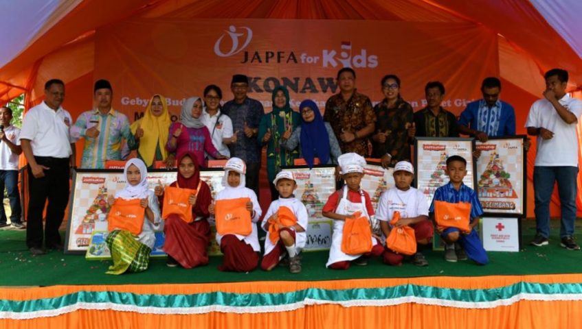JAPFA Menjadi Tumpuan Bangun Sekolah Sehat di Konawe