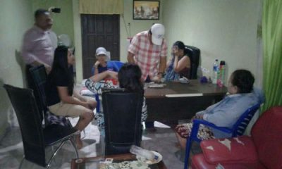 Lima Ibu Rumah Tangga di tangkap polisi karena bermain judi. FOTO : JERI