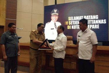 Dewan Ketahanan Nasional (Wantannas) Republik Indonesia melakukan kunjungan kerja di Kota Parepare. FOTO : JERI