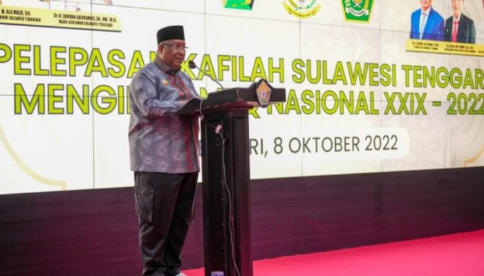 Lepas Kafilah MTQ Sultra