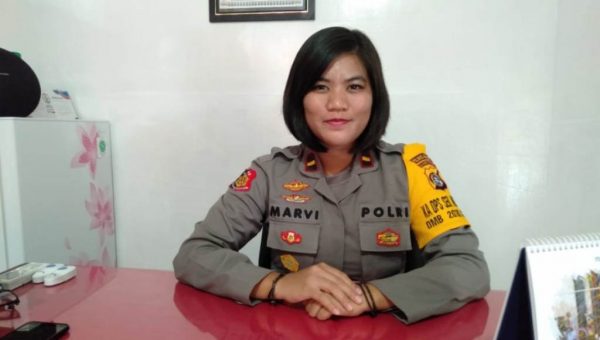 Mengenal Sosok Ipda Marvi Okcisiriana Cakti Kapolsek Wanita Ke-3 di Polres Baubau