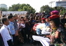 Pembukaan Pelatihan Pembelajar Sukses bagi Mahasiswa Baru (PPSMB) Universitas Gajah Mada Yogyakarta (UGM), Senin (7/8/2017). FOTO : NADHIR ATTAMIMI