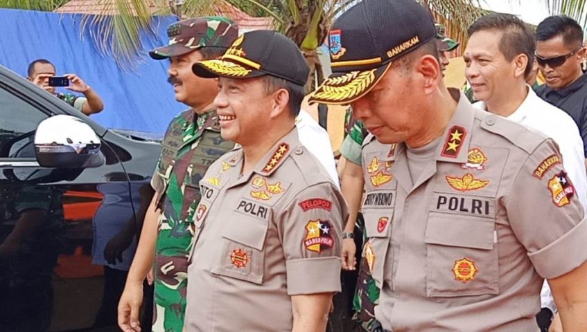 Panglima TNI Bersama Kapolri di Konawe Utara