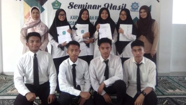 Karya Ilmiyah Remaja Jadi Program Unggulan MAN Insan Cendekia Kendari