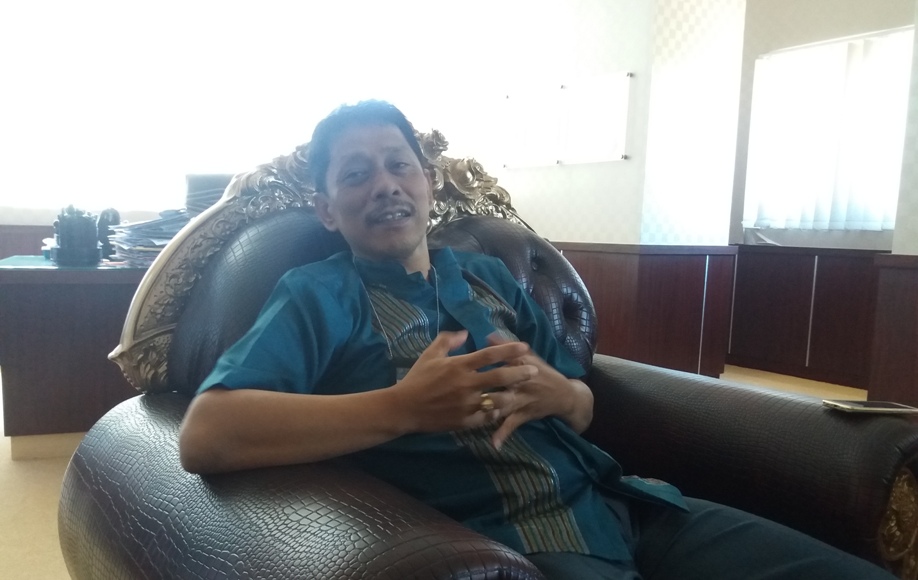 Kepala BPS Sultra, Atqo Murdiyanto. FOTO ; LM FAISAL