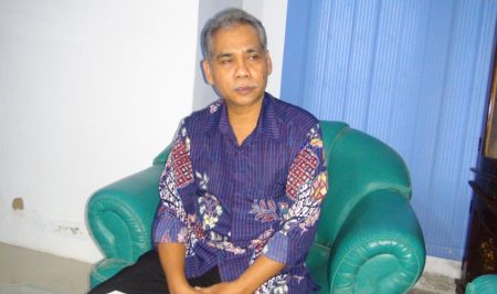 Kepala KPPN Raha kabupaten Muna, Haryono Efendy. FOTO : LA ODE AWALUDDIN