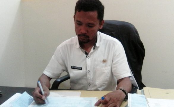 Adi Hidayah, Kepala Bagian Data Disdukcapil Kota Parepare FOTO ; JERI