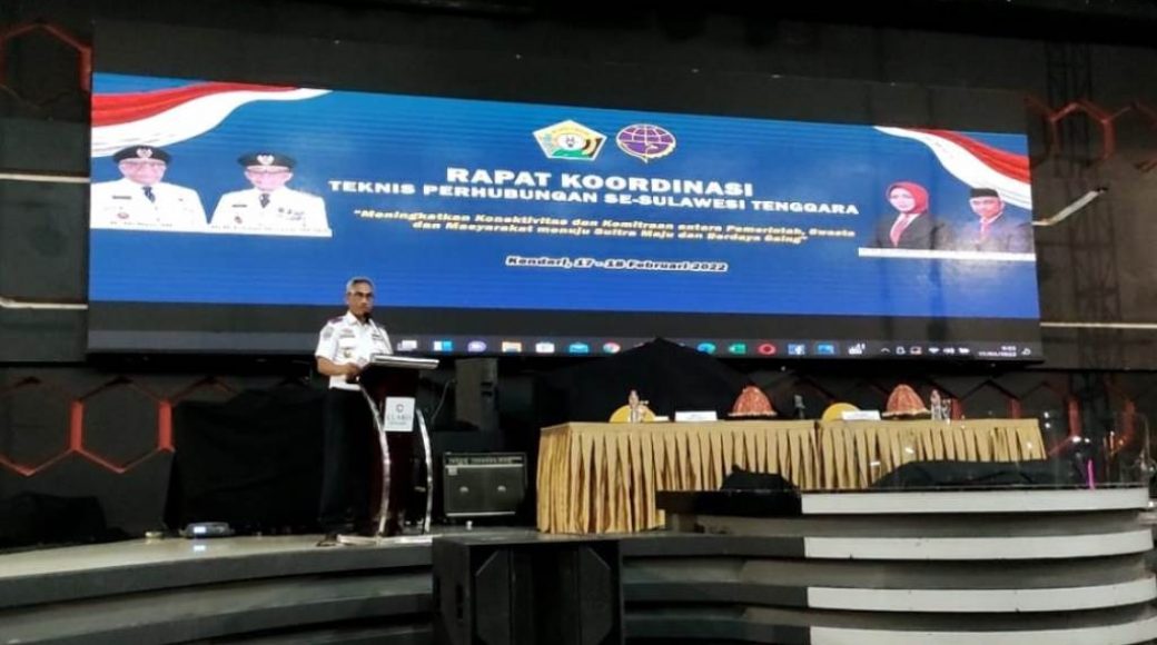 Gelar Rakornis, Gubernur Sultra Apresiasi Kadishub, Rajulan