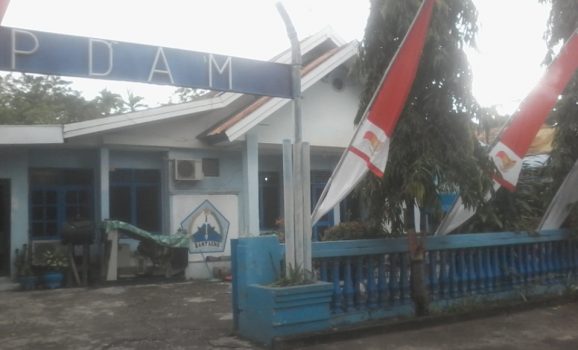Kantor PDAM Kabupaten Bantaeng. FOTO : SYAMSUDDIN
