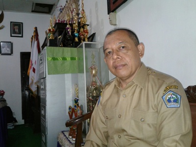 Kepala SMP Negeri 1 Bantaeng Santosa. FOTO : SYAMSUDDIN