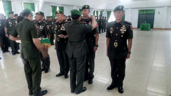 Dandim 1410 Berganti, Sertijab Digelar di Korem 141