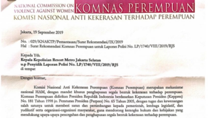 Komnas Anti Kekerasan Perempuan Rekomendasikan Tahan JT Tersangka Pencabulan