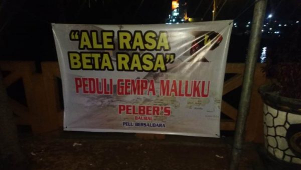 Berbagai Komunitas di Baubau Galang Donasi Peduli Gempa Maluku