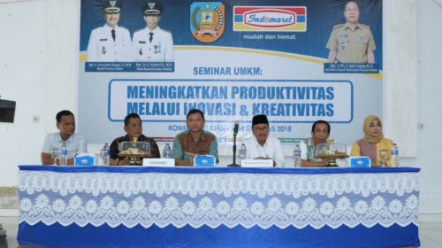 Puluhan Pelaku UMKM Konsel Dapat Pelatihan dari Indomaret Pusat