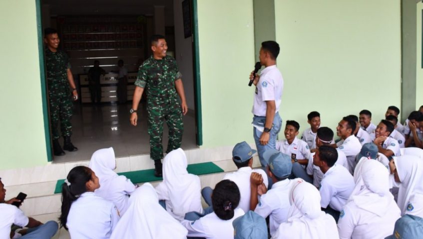 Korem Umumkan Juara Lomba Baris-berbaris