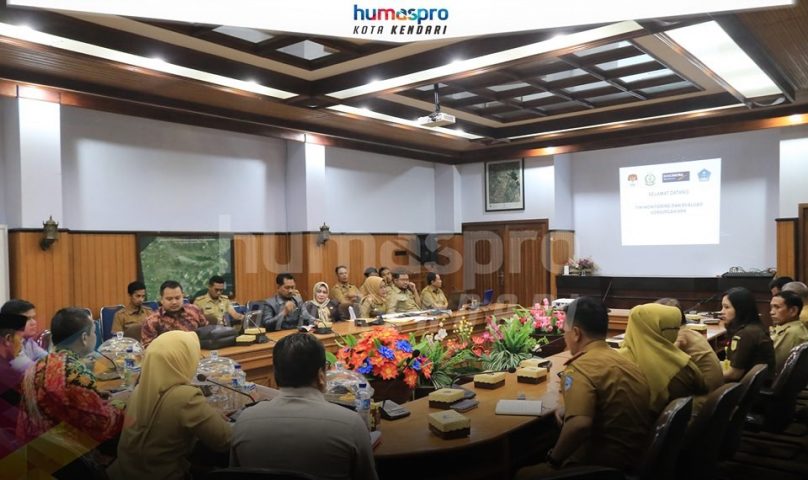 Tim KPK Monitoring Sejumlah Program Pemkot Kendari