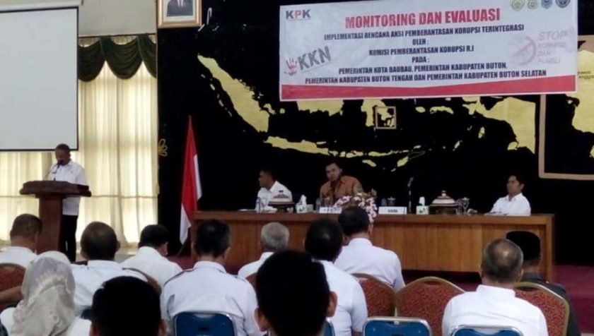 Usai Muna, Mubar, KPK Gelar Pembinaan di Baubau, Buton dan Busel