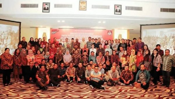 KPU Gelar Rapat Evaluasi Sipol dan Pelaporan Dana Kampanye