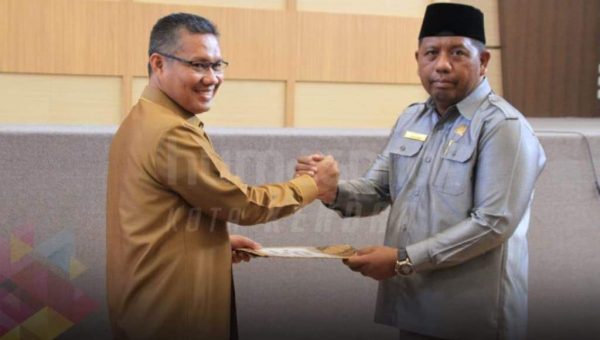 Walikota dan Ketua DPRD Kendari Teken KUA-PPAS 2020