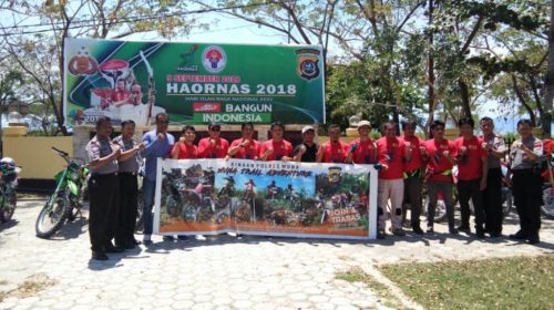 Kapolres Muna Bentuk Wuna Adventure Trail