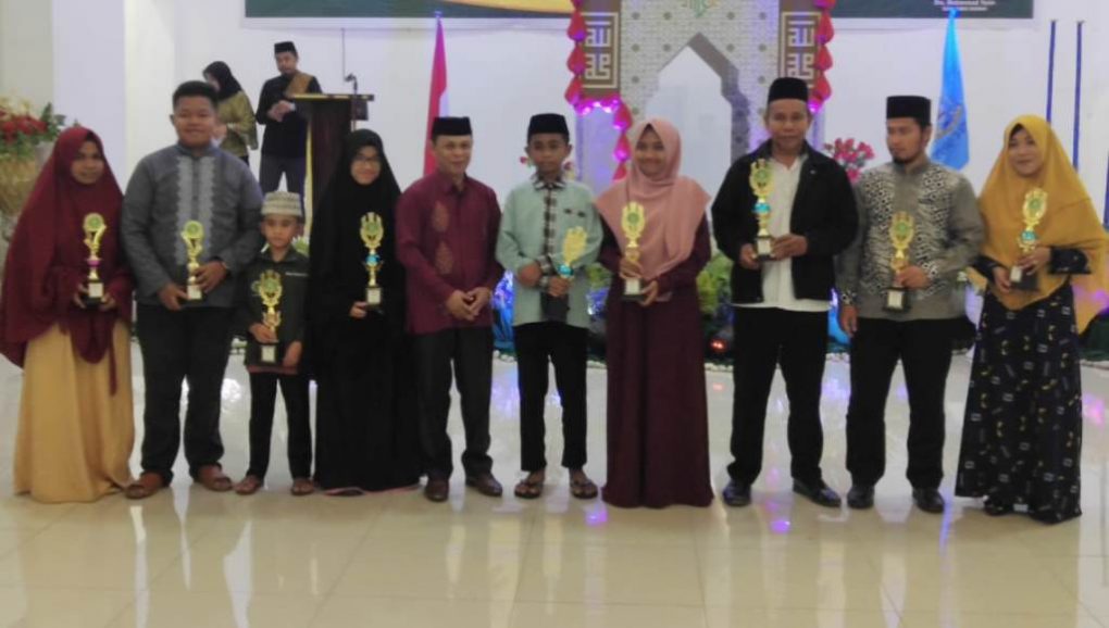 Kecamatan Bonegunu Butur Juara Umum STQH ke VI di Butur﻿