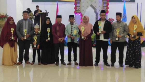 Kecamatan Bonegunu Butur Juara Umum STQH ke VI di Butur﻿