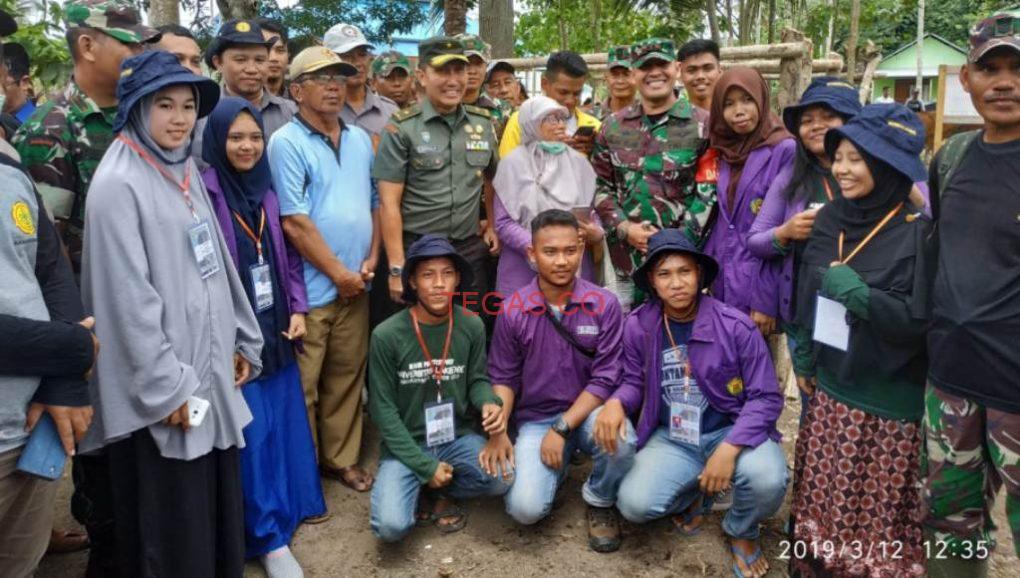 Kegiatan TMMD 104 Ditinjau Langsung Oleh Katim Mabes TNI-AD﻿