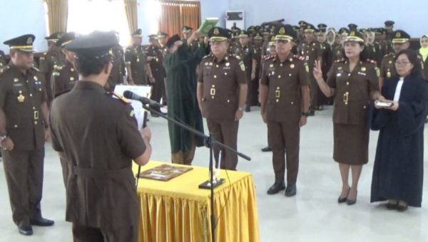 Dua Kejari dan Satu Asisten di Kejati Sultra Berganti