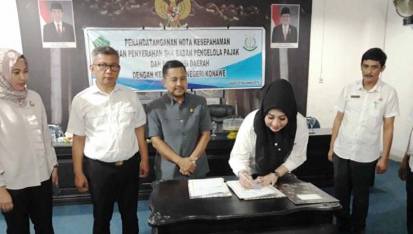 BP2RD Konawe Gandeng Kajari Konawe Demi Percepatan Pencapaian PAD