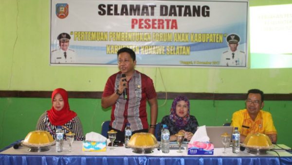 DP3A Konsel Gagas Pembentukan Forum Anak