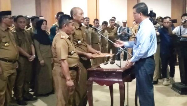 Ruksamin Kembali Mengganti 328 Pejabat
